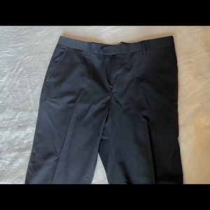 Tommy Hilfiger Tapered Suit Pant in Black
